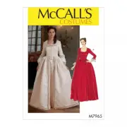 McCall's Sewing Pattern M7965 Costume Victorian Jacket and Robe Sizes 14-22 UC