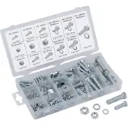 TITAN TIT45334 Metric Nut/Bolt Assortment,240 Piece