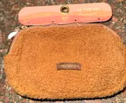Luxe & Willow Camel Sherpa Fanny Pack Adjustable Waist Travel Lightweight