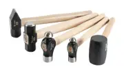 Titan 85070 5pc Hickory Wood Handle Hammer Set