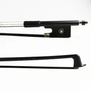 NEW 1/2 Size Black Horse Hair Advanced Carbon Fiber Violin Bow Good Balance