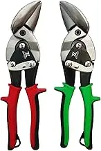 Zeluga 10-128 Heavy Duty Left and Right Aviation Snip Combo Pack