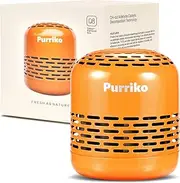 Refrigerator Deodorizer,Lasts for 10 Years,Refrigerator Odor Eliminator,Fridge Deodorizer,More Effective Than Baking Soda Bamboo Air Purifying Bags,Orange