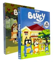Bluey TV Series Seasons 1-3 1, 2 & 3 (6-Disc Box Set)