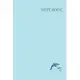 Pastel Blue Animal Composition Book: Wide Lined Notebook: Dolphin Journal for Exotic Animal Lovers, 110 pages 6x9 in.