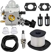 [Hettluo] BG86 Carburetor for STIHL SH86 SH86C BG86C BG86CE BG86Z Leaf Blower Zama 4241 120 0623 C1M-S261B 4241 120 0616 Carb Engine with Air Filter kit
