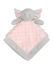 The Peanutshell Baby Security Blanket Elephant 0+ 32cm in Multi