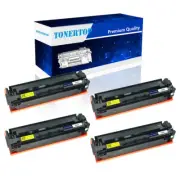 4PK CF400X 201X Black Toner Compatible for HP LaserJet M252n M277dw M277n M252dw