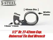 1/2" Dr. 27-42mm Cap. Universal Tie Rod Wrench Steering Track Rod Removal