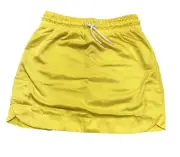 Hunter for Target Girls' Sport Satin Skort - Yellow Small 6/6X NWT