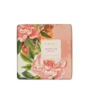 MISTRAL Shea Butter Olive Oil Bar Soap 100g Sparkling Peony Apricot Fleuri