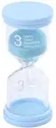 KaminoKa Hourglass Kitchen Timer Sauna Hourglass (3 Minutes, Blue)