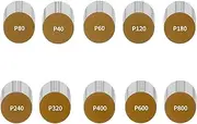 Drill Sanding Attachment - Sanding Drill Attachment Drill Sanding Disc,Sanding Block, Sander Drill Attachment for Electric Drills, Mold Grinders, 40-800 Grit