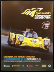 Corvette BMW Laguna Seca Continental Monterey Grand Prix Program 2017