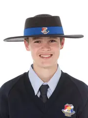 Grey College Hat