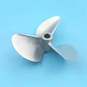 QONXIX 1.9mm 3-Blade Propeller CNC Aluminium Alloy Circular Propeller 72mm 74mm Metal Paddle Pitch RC Boat Propellers (Color : Diameter 70mm)
