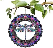 Wind Spinner | Hangable Wind Spinner Outdoor,Yard Art Sculptures Home Decoration for Patio Lawn Women Mom Grandma Wife Birthday Holiday