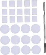 Makeup Palette Palette Tool 56pcs Metal Sticker Easy to Clean Smooth Texture Nail Art Foundation Eyeshadow Lipstick Magnet