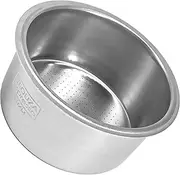 [NEOUZA] 51mm 304 Stainless Steel Filter Sieve Basket 2 Cup for Bottomless Portafilter,Compatible with Delonghi,Breville Coffee Espresso Machine (2 Cup)