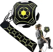 Eiarrnp Soccer Kick Trainer Belt - Soccer Volleyball Rugby Training Equipment for Kids Adults, Kick Solo Juggling Reflex Agility Practice Trainer
