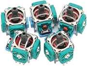 VELATEMOR 5-teiliger Ersatz-Joystick, Game-Controller-Analog-Stick-Modul für mit Präzisions-3D-Joystick für -Gamepad