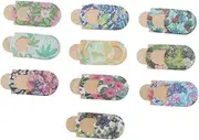 DOITOOL 10Pcs Floral Webcam Privacy Cover Ultra Thin Protection for Phones Tablets Easy Slide Open Design Durable Lightweight Mixed Style for Enhanced Security