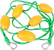 Pool Divider Rope, Floating Safety, Buoyant Section Marker with Strong Floats, Conspicuous Tubing Pre Assembled for Swimming Pools and Water Zones, 16.40 Feet