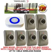 DAKOTA ALERT DCMA-4K PLUS WIRELESS ALARM+RELAYS+12V OUTPUT 6 SENSORS