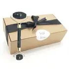 Gift Box - Black Jade Stone Face Massage Roller