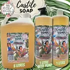 Castile/Castille Liquid Soap-PURE AND NATURAL-CONCENTRATE 1L or 5 litres BULK