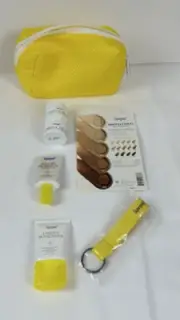 Supergoop Unseen Sunscreen Glow Screen Triple Prep Mini Travel Set Mesh Bag 7pc