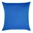 18" x 18" Throw Pillow Cozy Soft Microbead Yeal Blue: 1 Pc