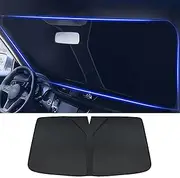 Fit for Audi A3 8V S3 Sedan 2013-2020,Car Windshield Sun Shade,Foldable Double Sided Car Shade Front Windshield