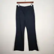 Maeve by Anthropologie NWT The Colette Wide Leg Pull On Black Pants Medium