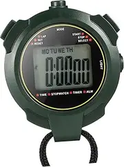 ibasenice Professional Digital Stopwatch Timer for Sports Training Lightweight Match Timer with Night Glow Function for Referees and Fitness Enthusiasts