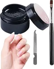 Fingernail Repair Kit | Professional Gel Nail Kit Manicure Tools - Strengthening Solution Manicure Set, Easy to Apply Strengthener for Cracked Broken Split