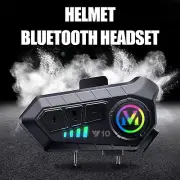 HiFi Bluetooth5.3 Motorcycle Helmet Headset Motorbike Wireless Call Headphone
