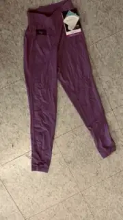 Riding LEGGING/Underware Youth Sm. Thremaluxe Lt. Purple NEW 4-Way Stretch Poly