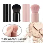 Portable Soft Foundation Blusher Face Powder Brush Telescopic Tool Makeup D5Q1