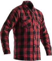 RST X Lumberjack, Aramid textile jacket/shirt , color: Red/Black , size: XXL