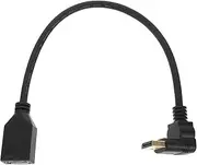 DRESSOOS 1.2 Cable Extender Adapter 4K Male to Female Extension for Monitor//TV Ergonomic Curved Design Durable Material