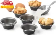 Maxi Nature Pack of 12 Mini Pie Muffin Cupcake Pans Egg Tart Bakeware - 3 Inch T