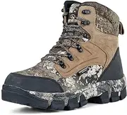 [R RUNFUN] Men's Hunting Shoes, Support Anti-slip Breathable Shoes Outdoor Shoes, Lightweight Waterproof Sport Size 7.5-14