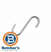 Butcher's Stainless Steel S-Hook 6" Food Meat Kitchen Hanging Metal 50 Pieces