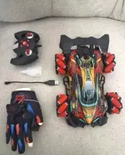 F2 RC Spray Drift Car with LED Lights 2.4G Glove RC & Radio Remote Control