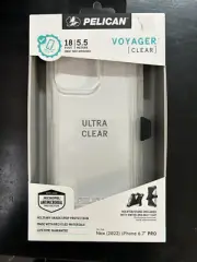 Pelican Voyager MagSafe Clear Case with Holster iPhone 14 Pro New