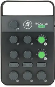 Mackie M-Caster Live Portable Livestreaming Mixer - Black