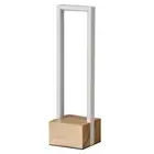 LED Table Lamp USB Square Modern Bedside Lamp 3 Color Temp Stepless Dimmable Hot