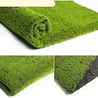 Year Round Greenery Artificial Moss Mat Fake Grass Rug for Outdoor Spaces