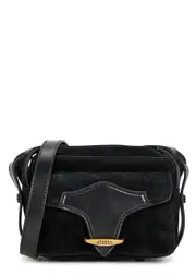 Isabel Marant Wasy Suede Cross-body bag - Black One Size
